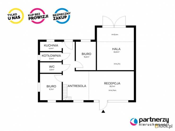 Lokal użytkowy  na sprzedaż, Luzino, ul. , 