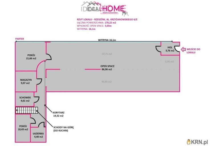 Rzeszów, ul. , Lokal użytkowy  do wynajęcia, 
