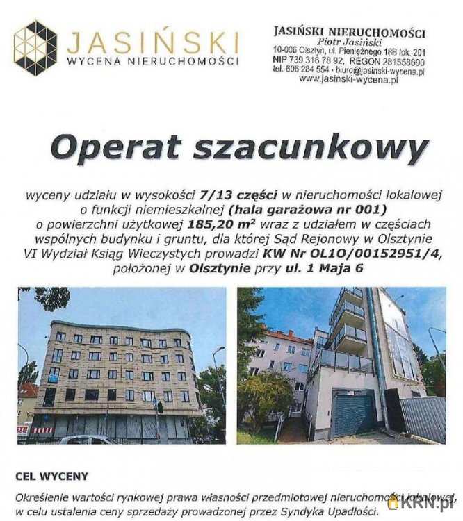 , Lokal użytkowy  na sprzedaż, Olsztyn, ul. 