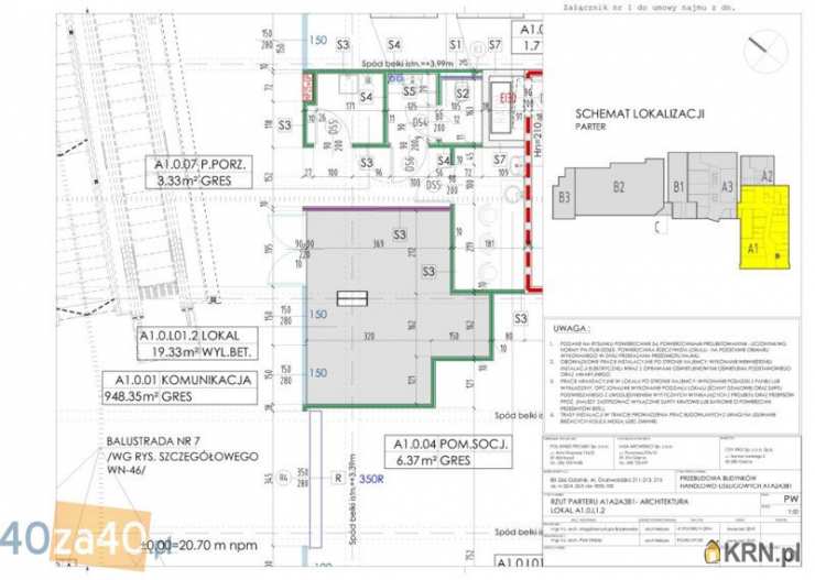 Gdańsk, Wrzeszcz Górny, ul. Grunwaldzka, Lokal użytkowy  do wynajęcia, 