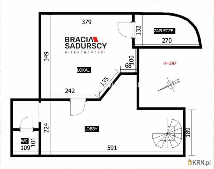 Kraków, Krowodrza, ul. Wrocławska, Lokal użytkowy  do wynajęcia, 2 pokojowe