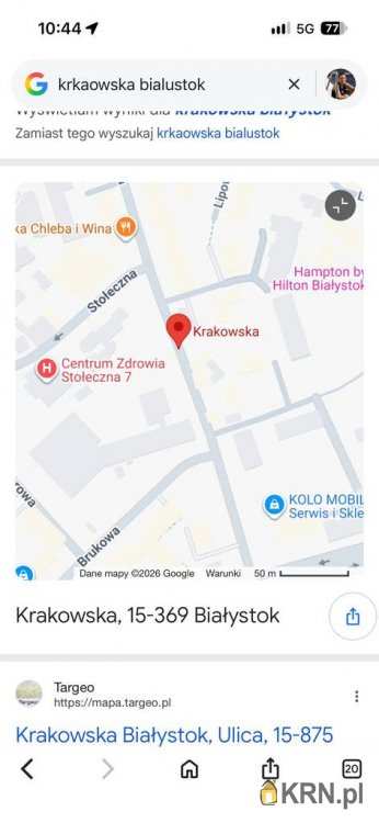 Lokal użytkowy  na sprzedaż, Białystok, ul. , 