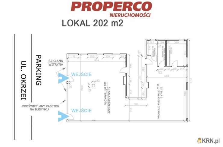 Kielce, ul. , Lokal użytkowy  do wynajęcia, 3 pokojowe