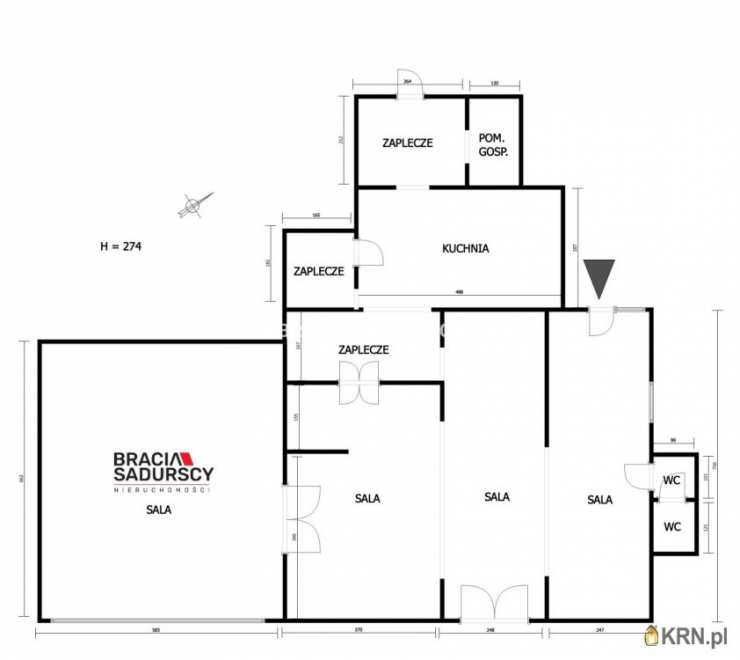 Bracia Sadurscy Oddział BS1 Kapelanka, Lokal użytkowy  na sprzedaż, Kraków, Dębniki/Ruczaj, ul. Kolista