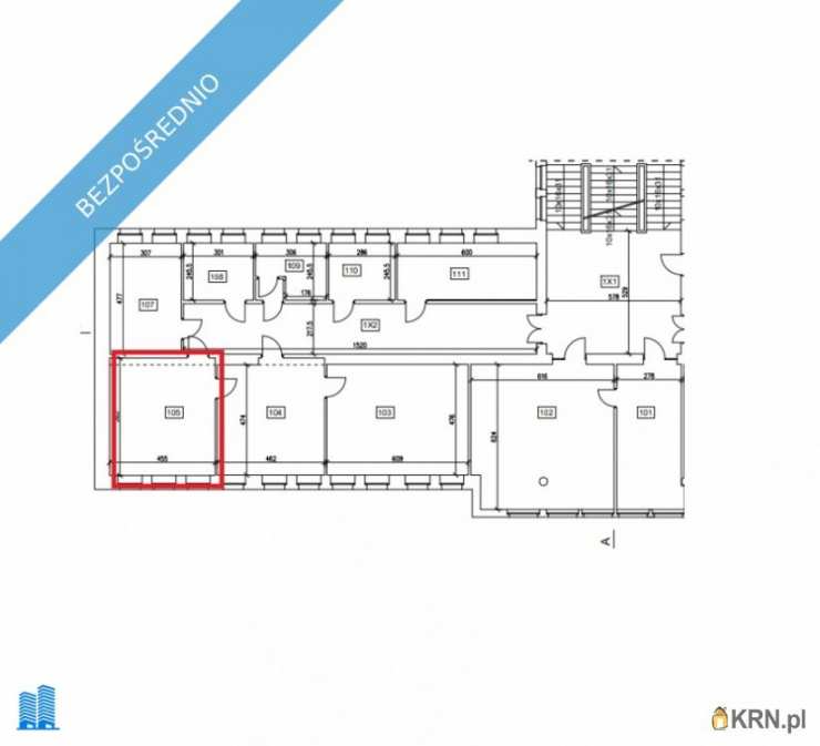 1 pokojowe, Lokal użytkowy  do wynajęcia, Kraków, Krowodrza, ul. J. Lea