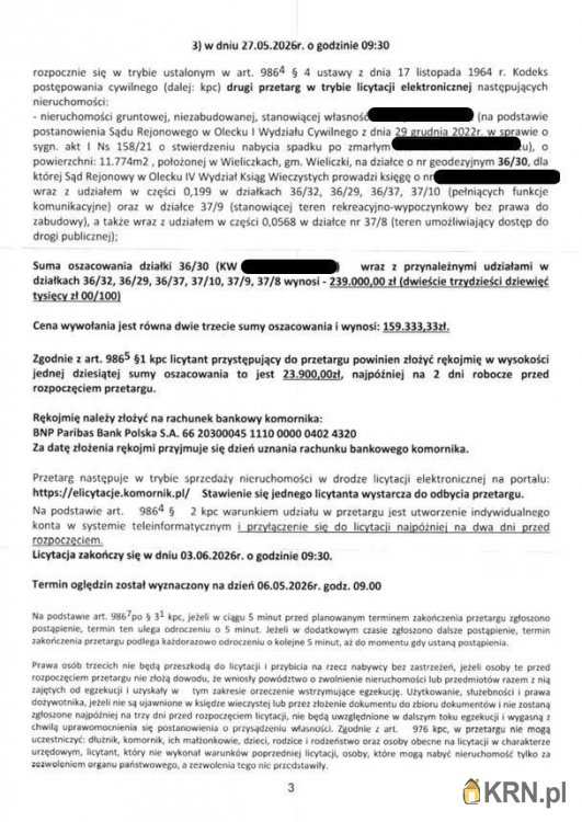 Wieliczki, ul. , , Lokal użytkowy  na sprzedaż