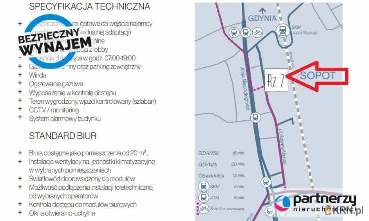 Sopot, ul. Rzemieślnicza, , Lokal użytkowy  do wynajęcia