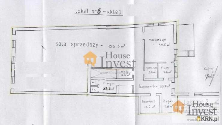 Lokal użytkowy  na sprzedaż, 9 pokojowe, Sulęcin, ul. 