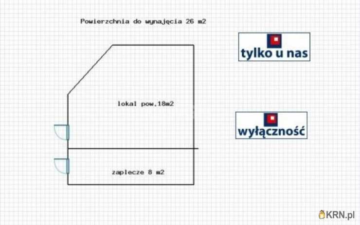Lokal użytkowy  do wynajęcia, 2 pokojowe, Jaworzno, ul. 
