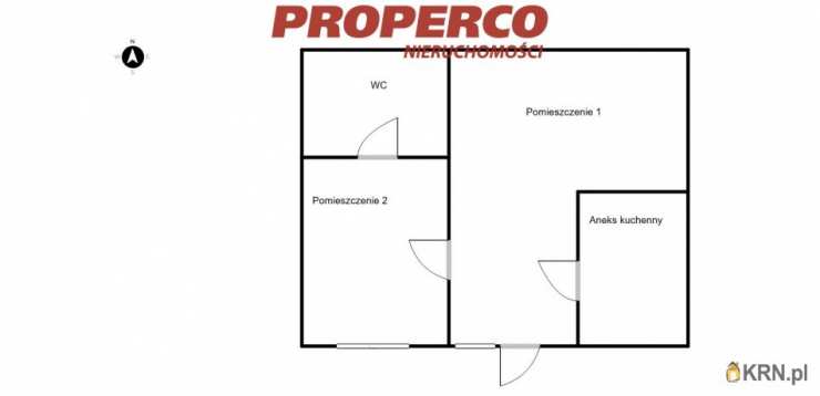 2 pokojowe, Lokal użytkowy  do wynajęcia, Kielce, ul. 