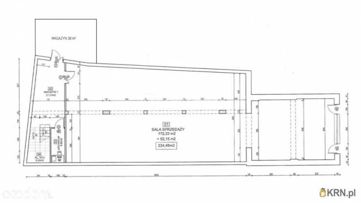 Żnin, ul. , 3 pokojowe, Lokal użytkowy  do wynajęcia