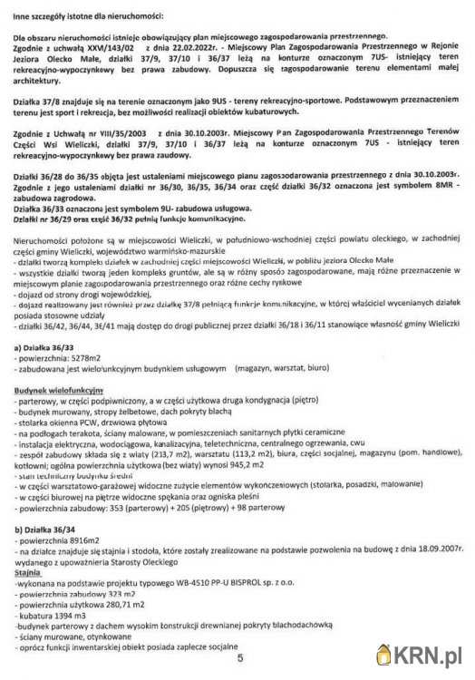 Wieliczki, ul. , , Lokal użytkowy  na sprzedaż