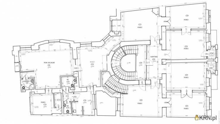 Kraków, Stare Miasto, ul. Czarnowiejska, Lokal użytkowy  do wynajęcia, 9 pokojowe