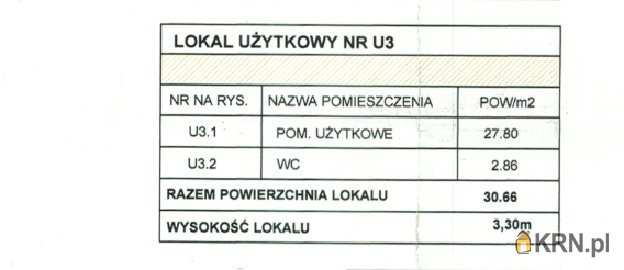 Kraków, Stare Miasto, ul. , Lokal użytkowy  na sprzedaż, 