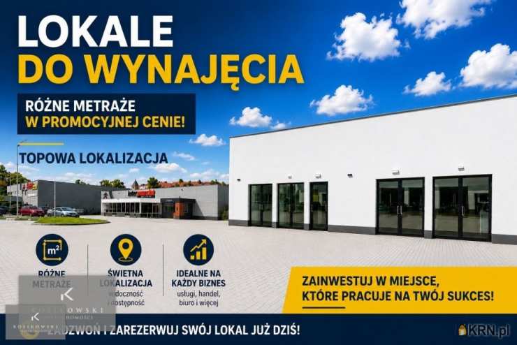 Lokal użytkowy  do wynajęcia, Namysłów, ul. Bohaterów Warszawy, 