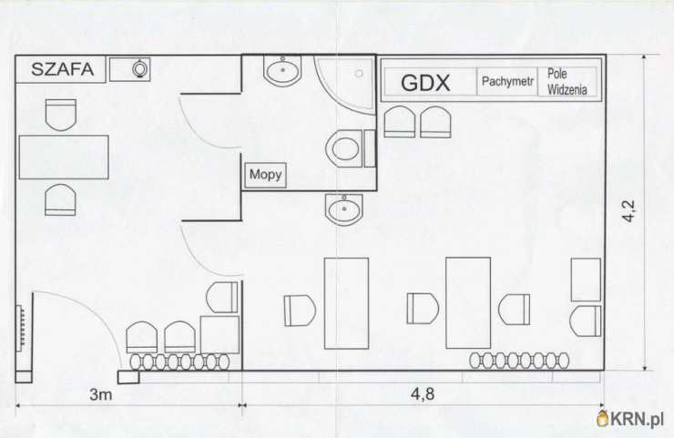 Pruszków, ul. , 2 pokojowe, Lokal użytkowy  do wynajęcia