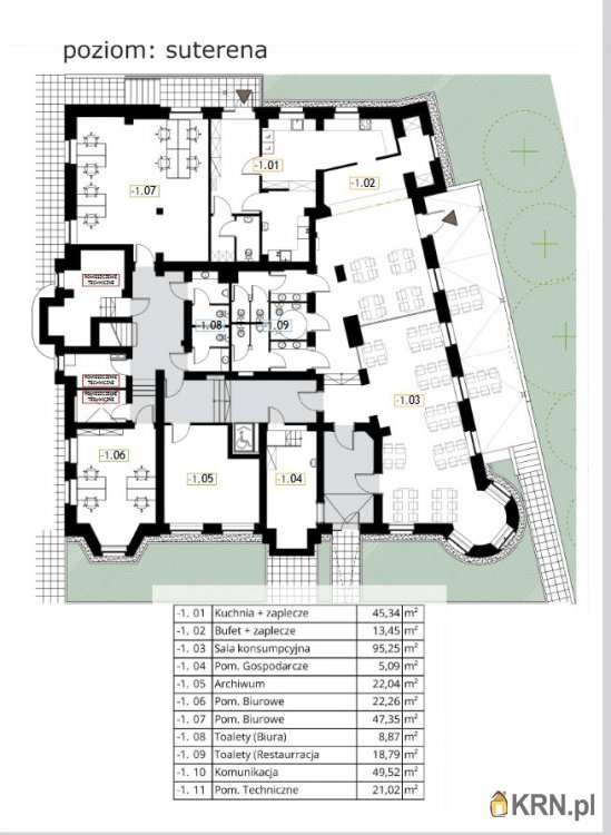 Wrocław, Śródmieście, ul. , 11 pokojowe, Lokal użytkowy  na sprzedaż