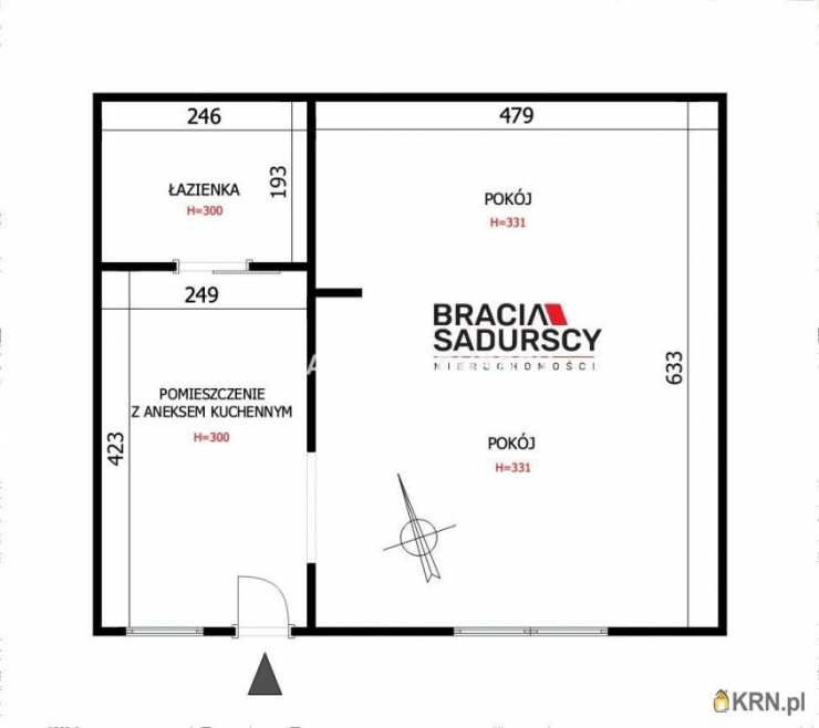 BRACIA SADURSCY ODDZIAŁ BS4 KROWODRZA, Lokal użytkowy  na sprzedaż, Kraków, Grzegórzki, ul. Topolowa
