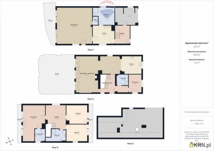 19 pokojowe, Lokal użytkowy  na sprzedaż, Tuchom, ul. 