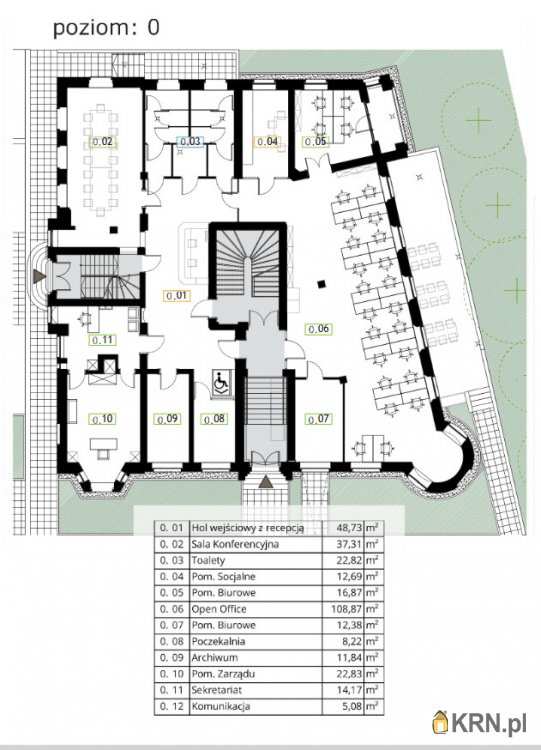 Wrocław, Śródmieście, ul. , 12 pokojowe, Lokal użytkowy  na sprzedaż