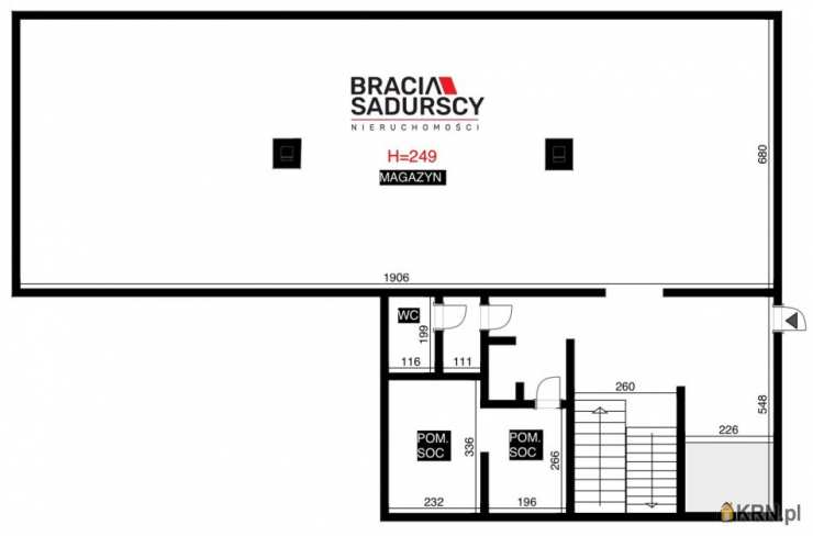 Kraków, Zwierzyniec/Wola Justowska, ul. 28 Lipca 1943, 8 pokojowe, Lokal użytkowy  do wynajęcia