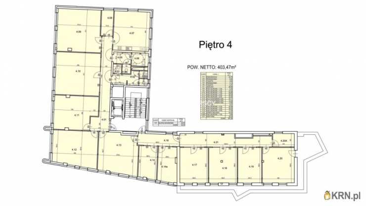 Kraków, Dębniki/Zakrzówek, ul. J. Brożka, Lokal użytkowy  do wynajęcia, 14 pokojowe