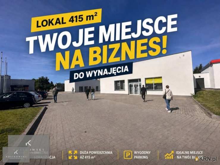 Lokal użytkowy  do wynajęcia, Namysłów, ul. Bohaterów Warszawy, 