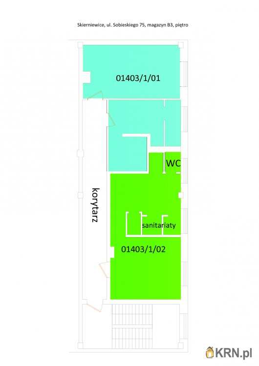 Lokal użytkowy  do wynajęcia, 1 pokojowe, Skierniewice, ul. 