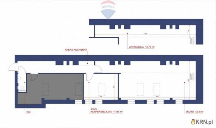 Warszawa, Śródmieście, ul. , Lokal użytkowy  do wynajęcia, 1 pokojowe