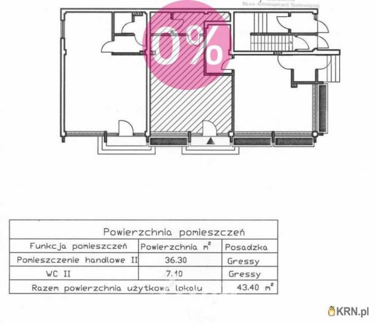 Lokal użytkowy  na sprzedaż, 3 pokojowe, Zielona Góra, ul. 