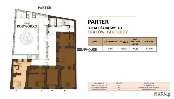 Lokal użytkowy  na sprzedaż, , Kraków, Stare Miasto, ul. św. Gertrudy
