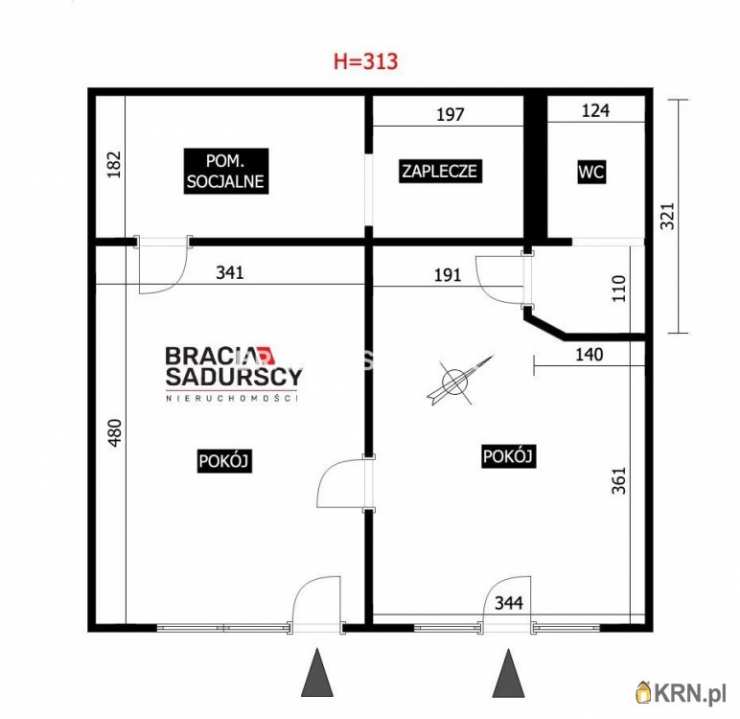 Kraków, Bieńczyce, ul. Szybka, Lokal użytkowy  na sprzedaż, 2 pokojowe