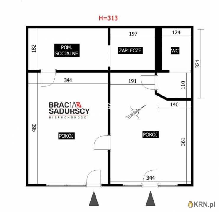 Kraków, Bieńczyce, ul. Szybka, 2 pokojowe, Lokal użytkowy  na sprzedaż