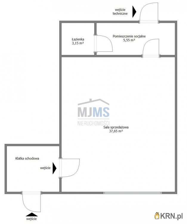 Lokal użytkowy  do wynajęcia, , Słupsk, ul. S. Konarskiego