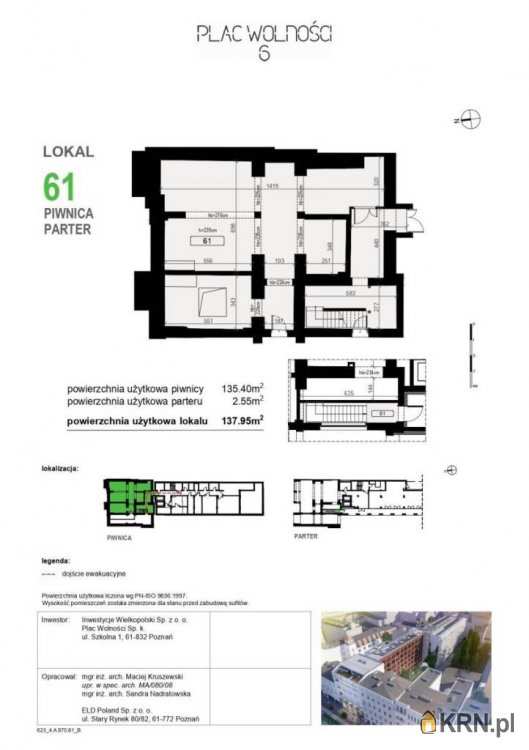 , Poznań, Stare Miasto, ul. Wolności, Lokal użytkowy  do wynajęcia