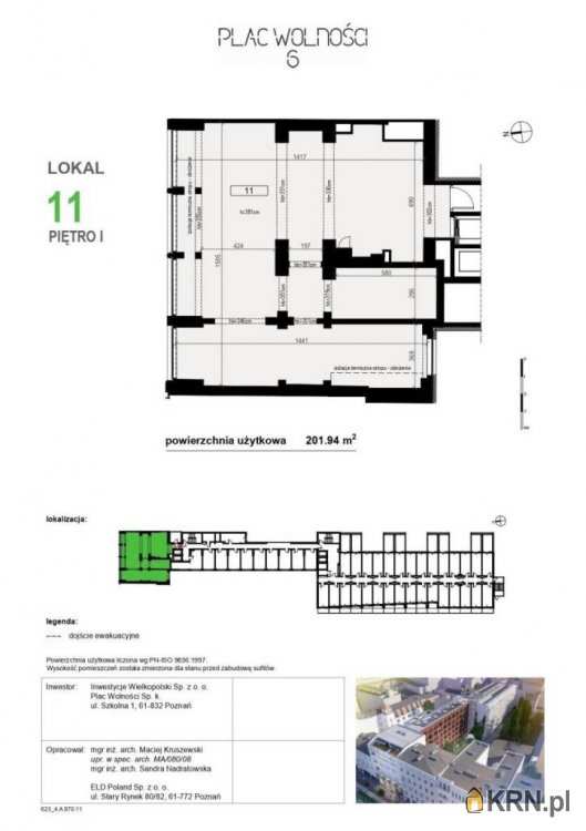Nieruchomości Wielkopolski - Pośrednictwo Sp. z o.o., Lokal użytkowy  do wynajęcia, Poznań, Stare Miasto, ul. Wolności