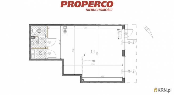 2 pokojowe, Jędrzejów, ul. , Lokal użytkowy  na sprzedaż