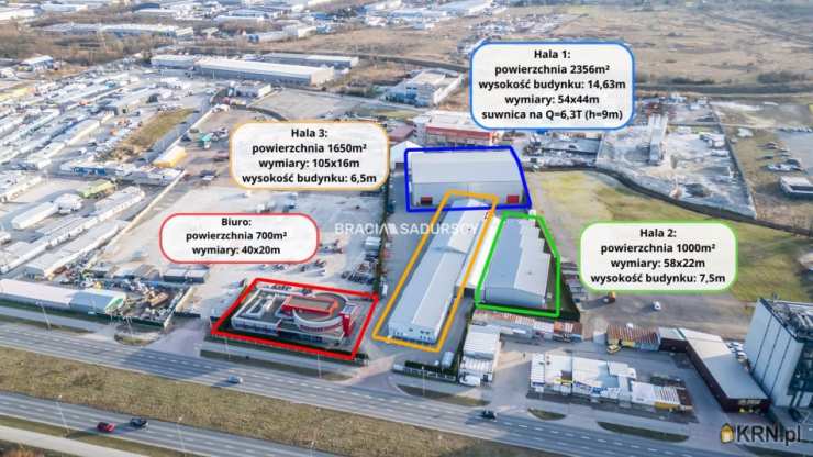 Bracia Sadurscy Oddział BS3 Przewóz, Lokal użytkowy  do wynajęcia, Kraków, Podgórze/Rybitwy, ul. Ch. Botewa