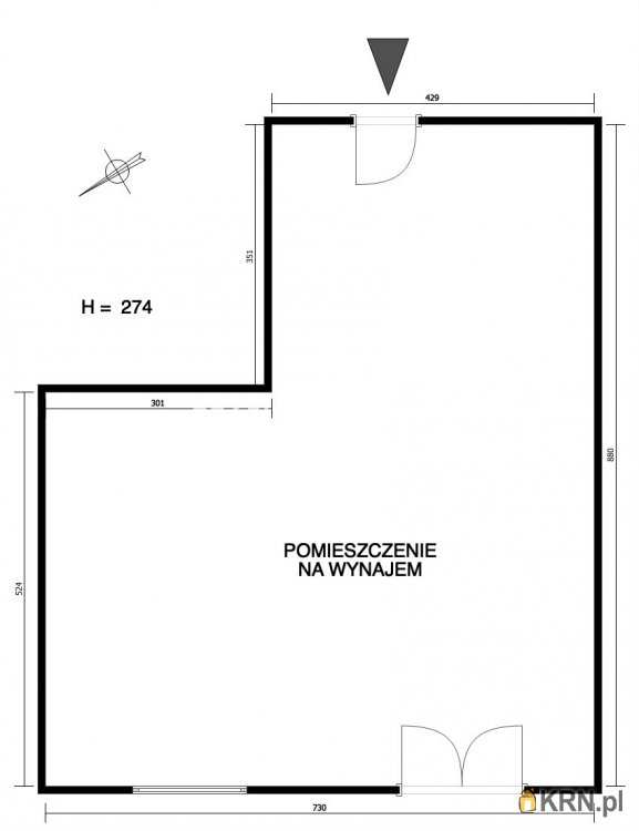 Kraków, Podgórze, ul. Zamknięta, Lokal użytkowy  do wynajęcia, 