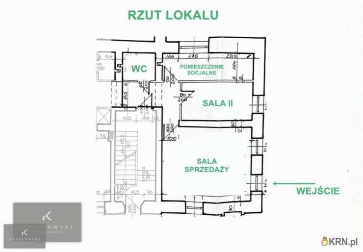 2 pokojowe, Namysłów, ul. , Lokal użytkowy  na sprzedaż
