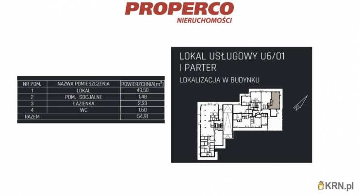 2 pokojowe, Lokal użytkowy  na sprzedaż, Jędrzejów, ul. 