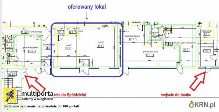 Kraków, Mistrzejowice, ul. Tysiąclecia, Lokal użytkowy  do wynajęcia, 