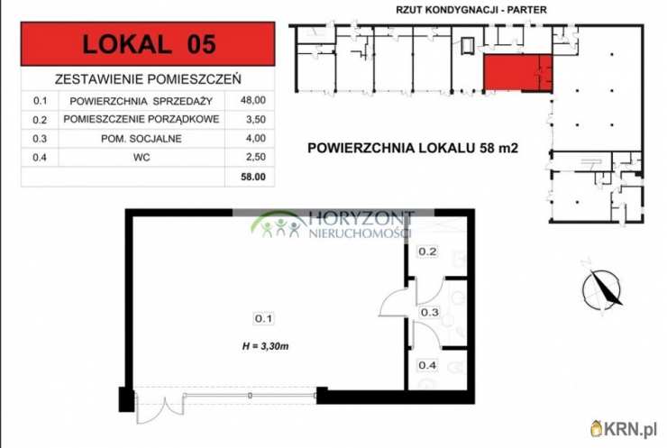 Dzierżążno, ul. , Lokal użytkowy  do wynajęcia, 