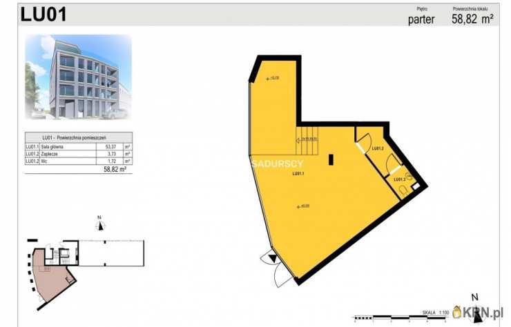Kraków, Dębniki, ul. Rolna, , Lokal użytkowy  na sprzedaż