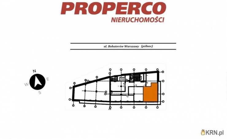 5 pokojowe, Lokal użytkowy  na sprzedaż, Kielce, ul. Bohaterów Warszawy
