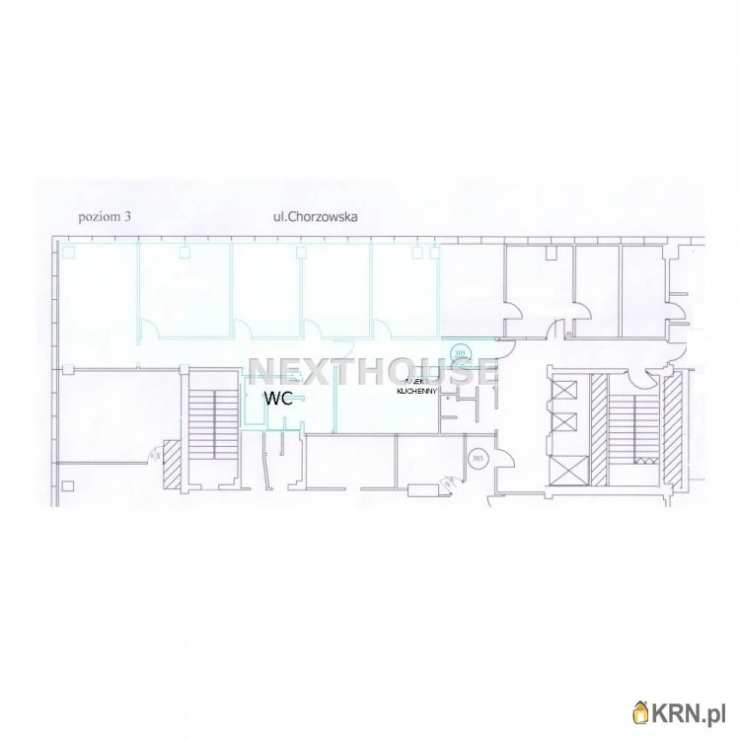 Lokal użytkowy  do wynajęcia, 2 pokojowe, Gliwice, ul. 