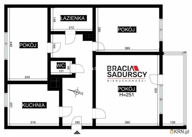 3 pokojowe, Kraków, Grzegórzki, ul. Pokoju, Lokal użytkowy  do wynajęcia