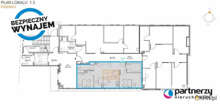 Lokal użytkowy  do wynajęcia, Sopot, ul. Niepodległości, 