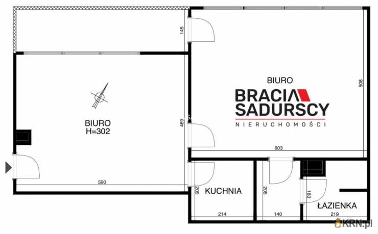 2 pokojowe, Kraków, Prądnik Biały, ul. Opolska, Lokal użytkowy  do wynajęcia