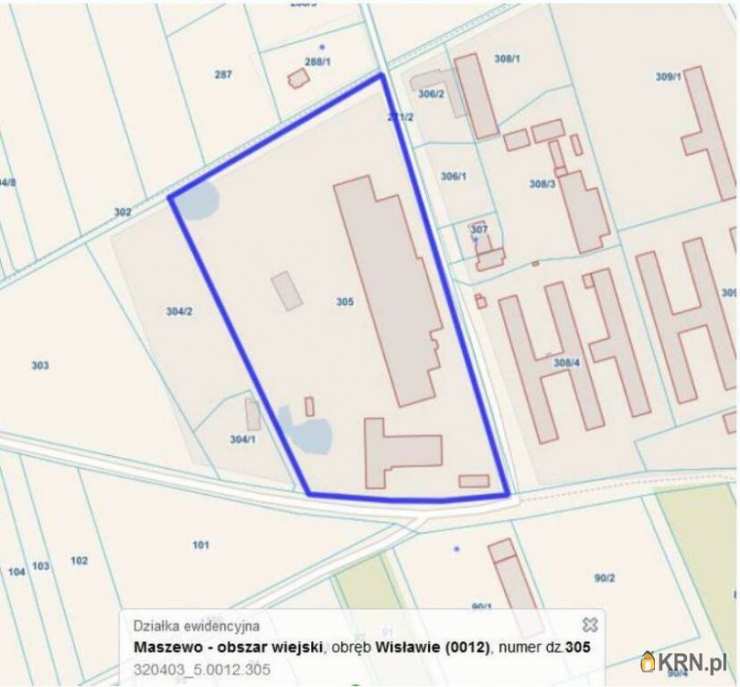 Lokal użytkowy  na sprzedaż, Maszewo, ul. , 